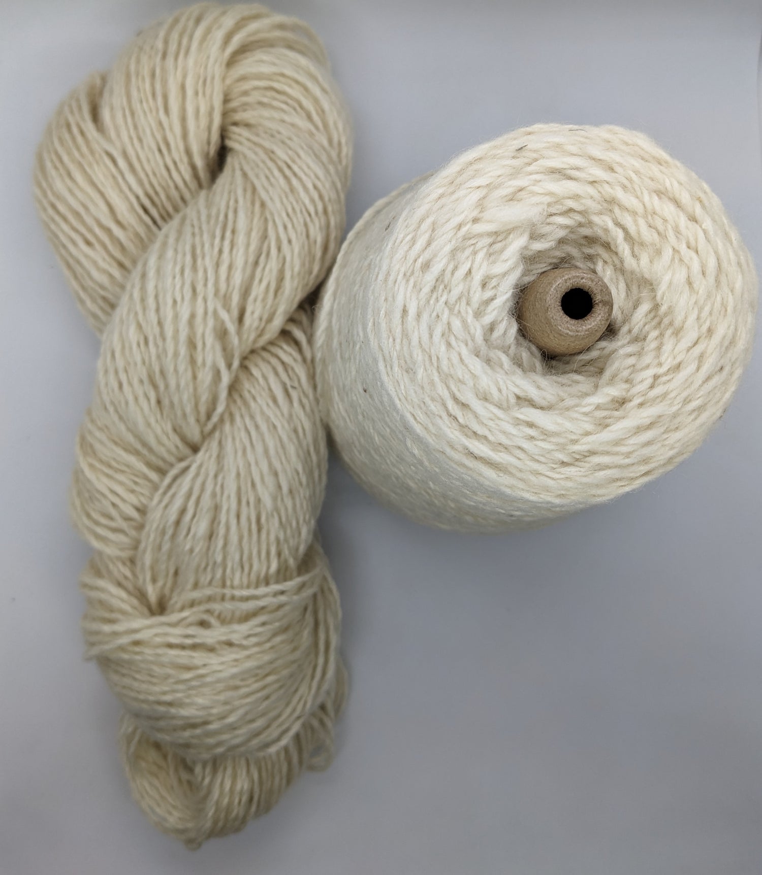 bare yarn