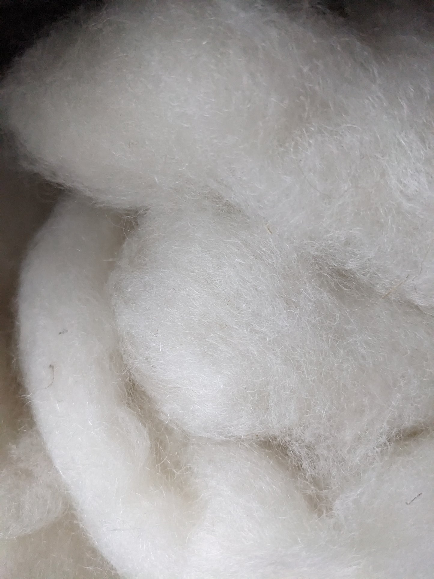 Mohair/Wool Roving