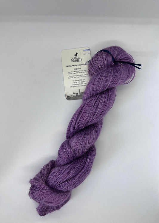 butterfly kisses, lace weight,50g, purple