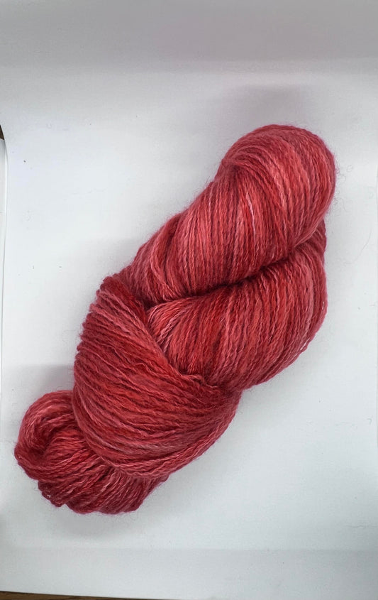 Jolie, fingering weight, 100g, cinnabar