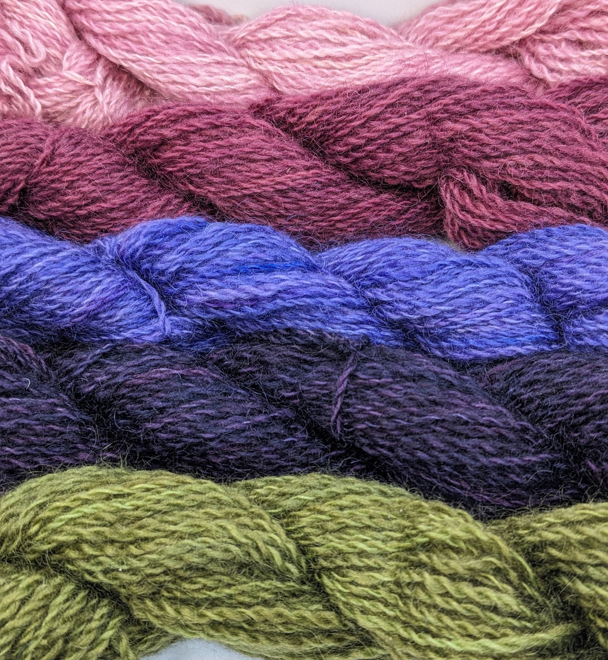 jolie, mini skeins set, hyacinth