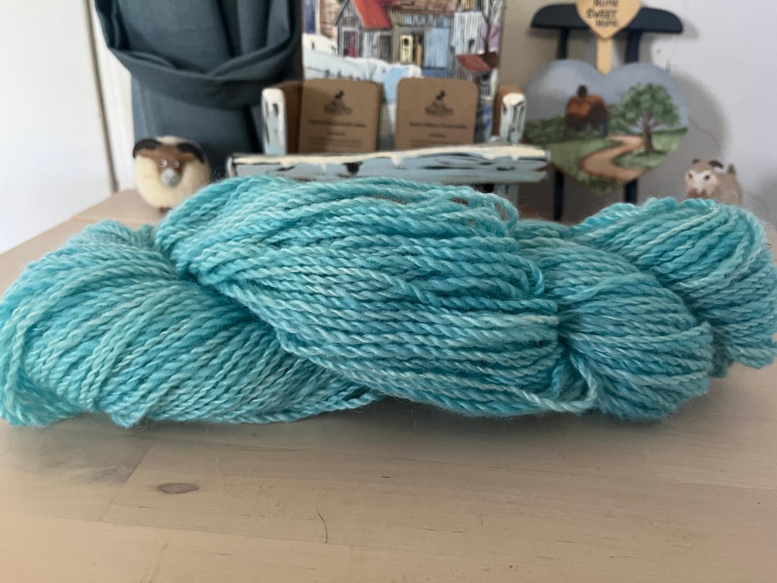 Lady worsted weight, 100g, aqua