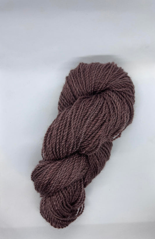 lady, light worsted, 100g, brown