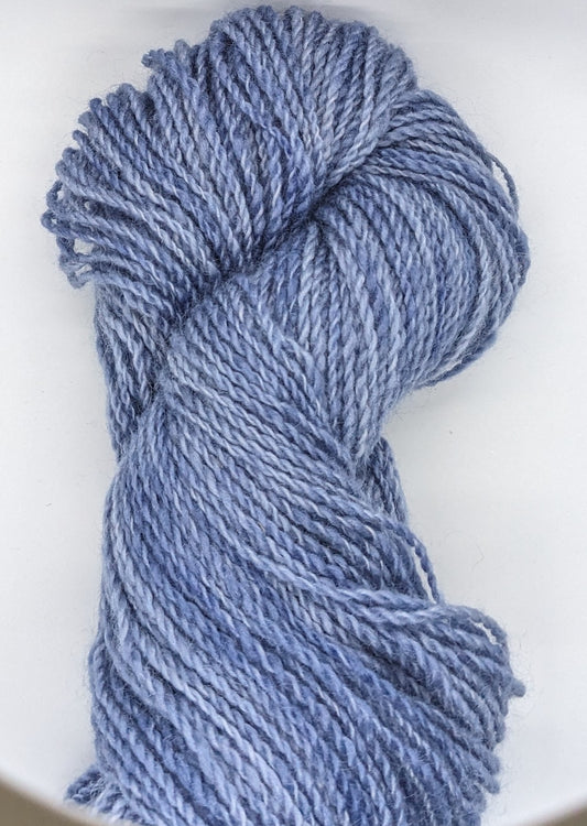 lady, light worsted, 100g, copen blue