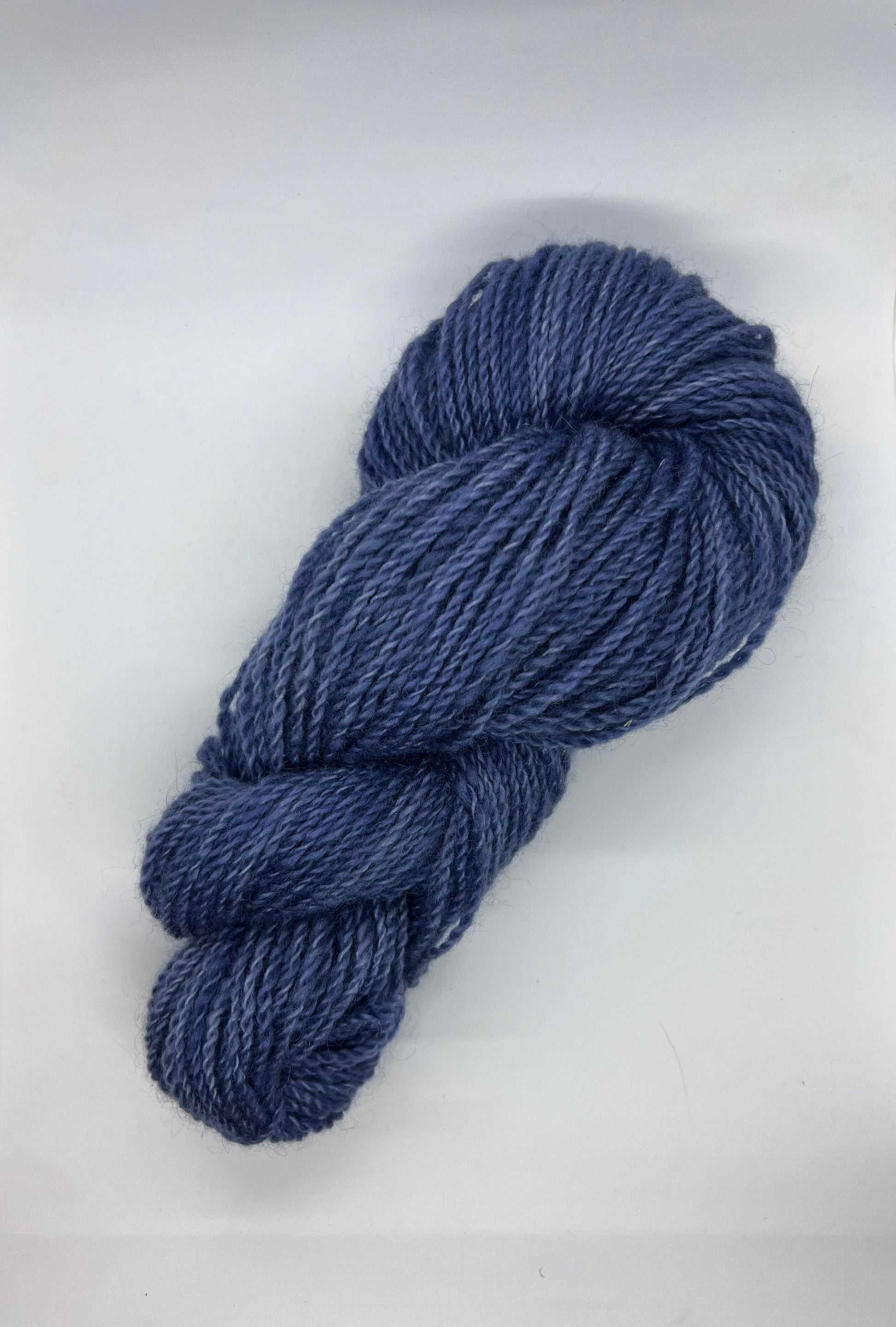 lady, light worsted, 100g, denim blue