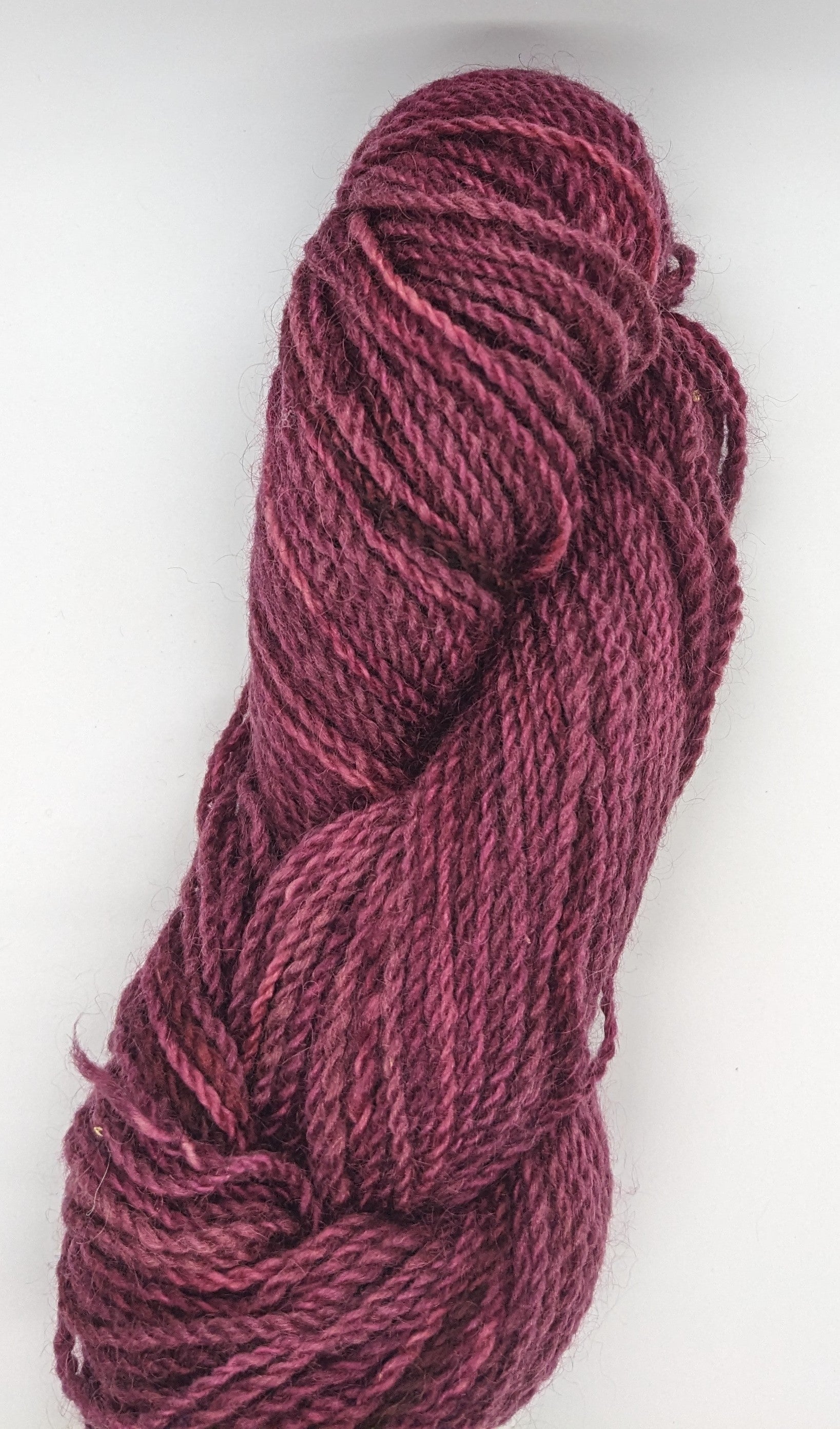 lady, light worsted, 100g, mulberry