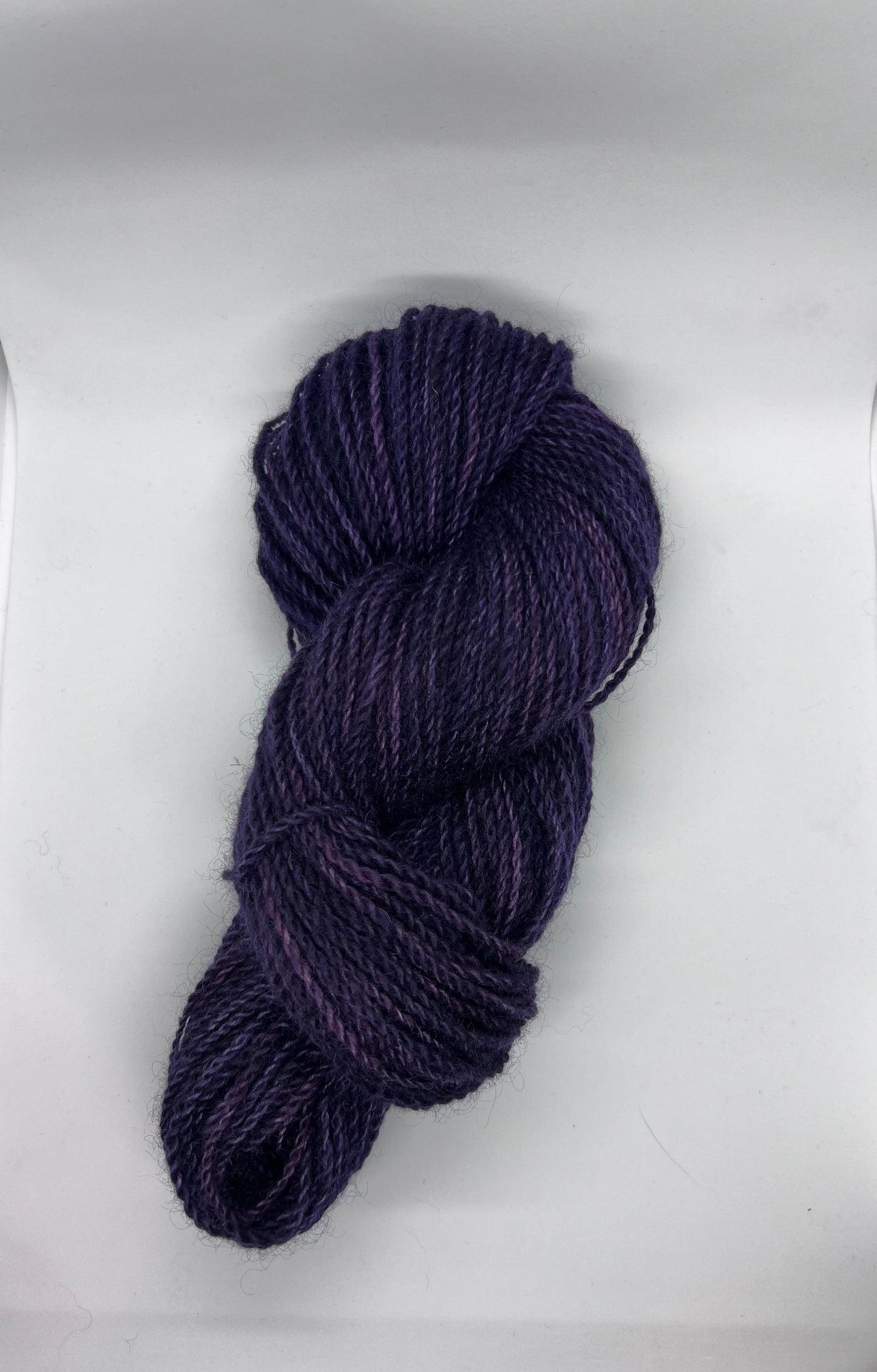 lady, light worsted, 100g, plum